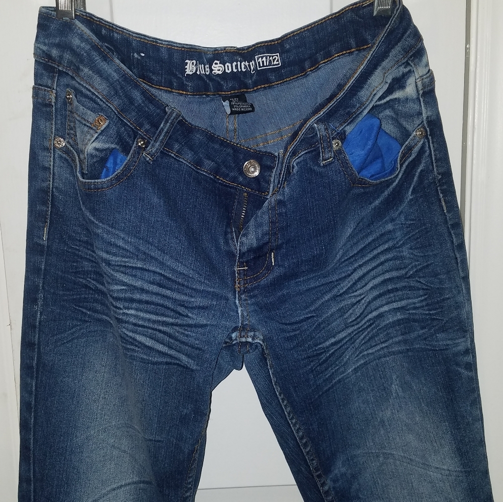 Bluish society jeans